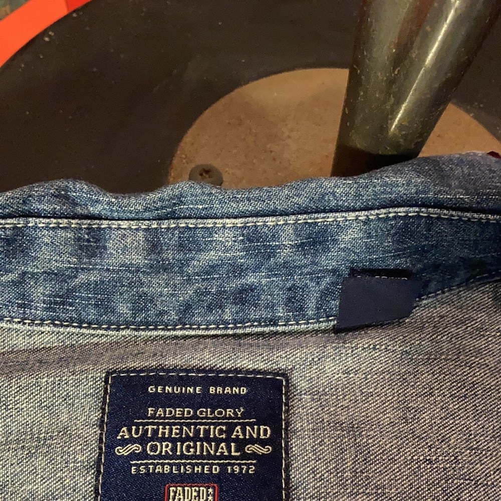Faded Glory Blue Jean Jacket - Picture 14 of 15